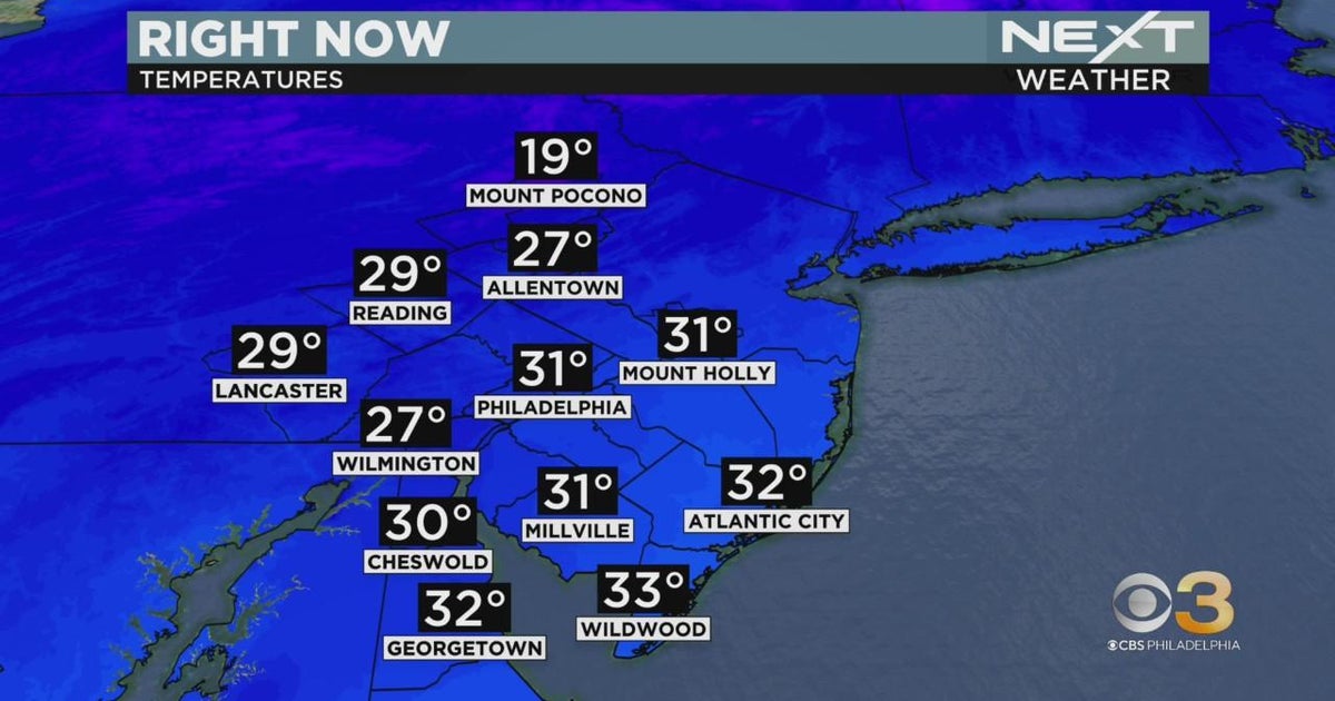 NEXT Weather: Clear and breezy - CBS Philadelphia