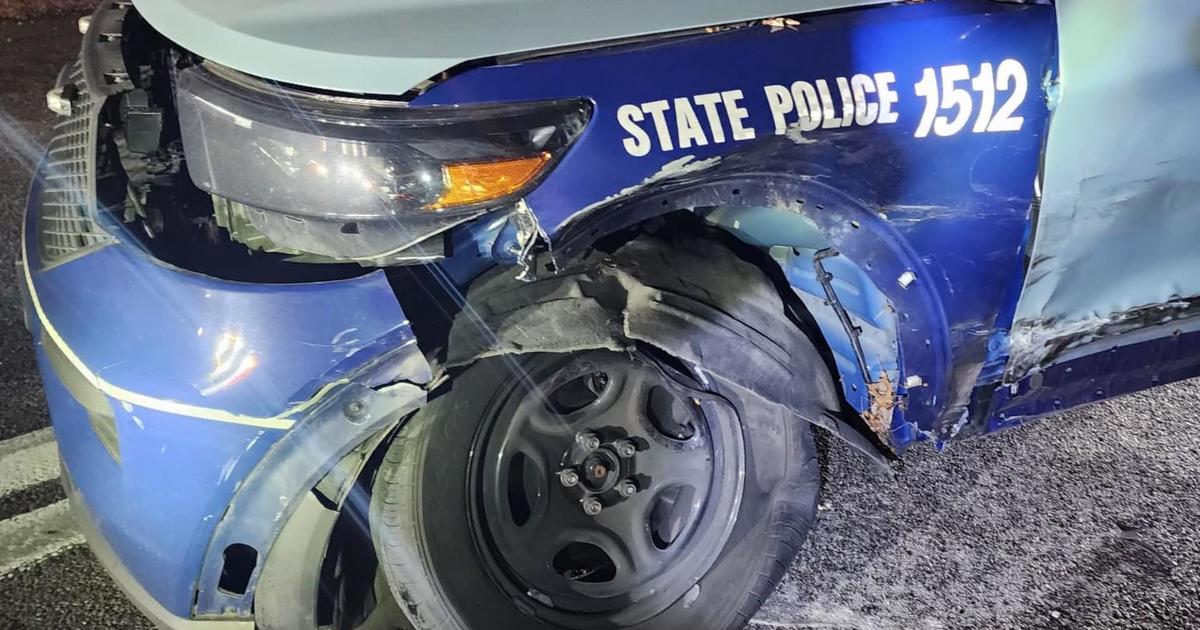 Massachusetts State Police trooper, Boston officers injured in overnight crashes