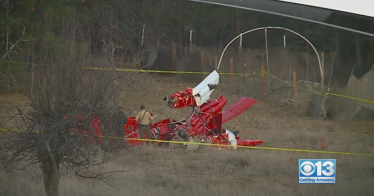 Neighbors describe hearing fatal plane crash near Colfax CBS Sacramento
