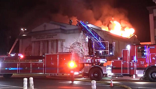 Oakland church fire 