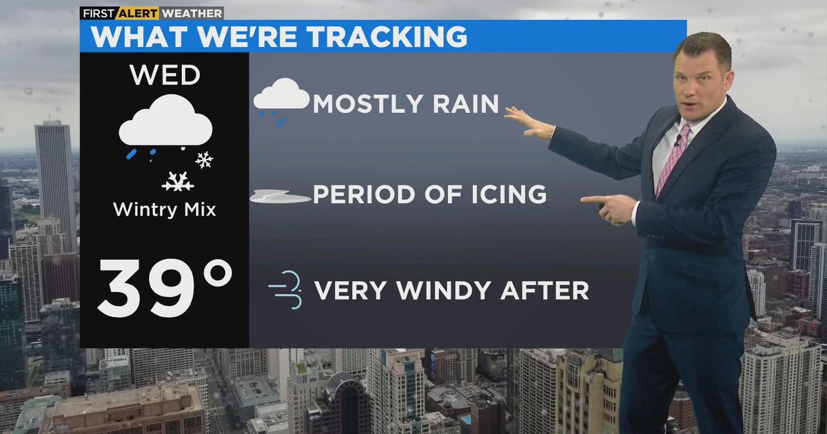 Chicago First Alert Weather: quiet start to week, rainy Wednesday - CBS ...