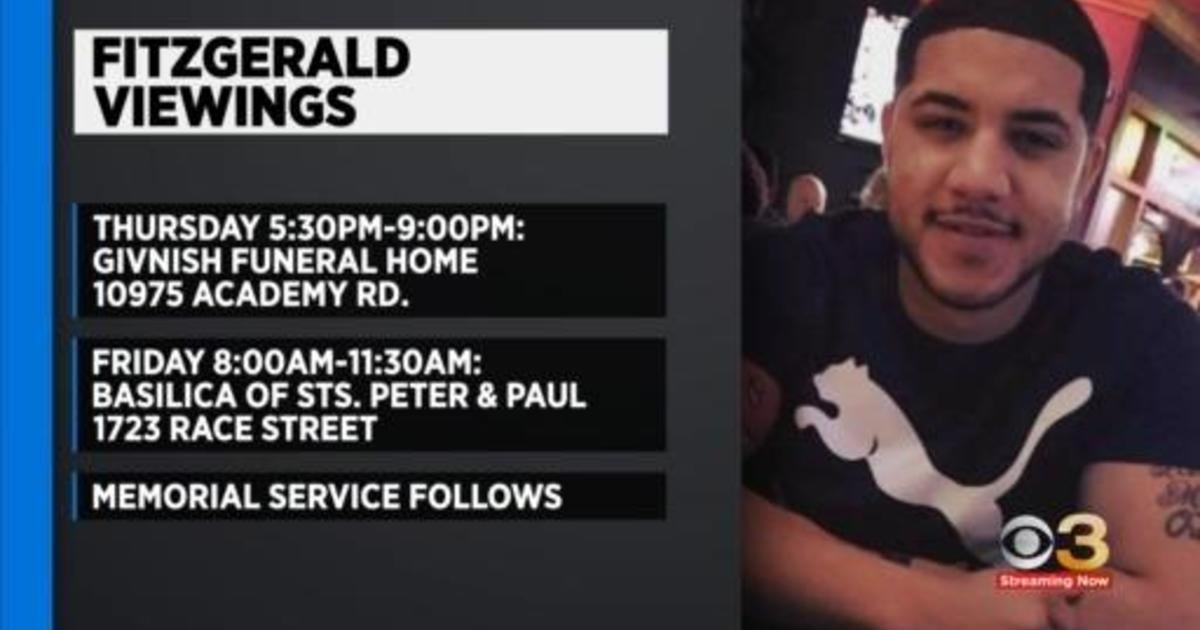 Funeral Services Announced For Temple Officer Chris Fitzgerald Cbs