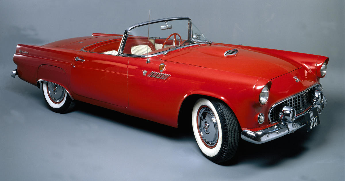 This day in history: Ford’s Thunderbird makes debut at Detroit’s first post-war auto show
