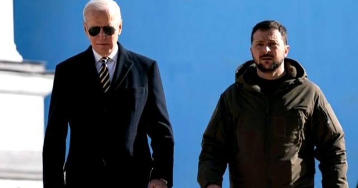 Biden makes unannounced visit to Ukraine