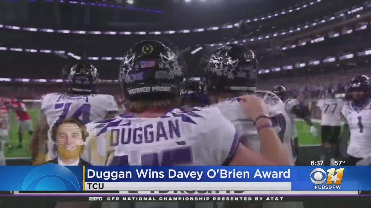 Duggan Selected as Davey O'Brien National Quarterback of the Week - TCU  Athletics