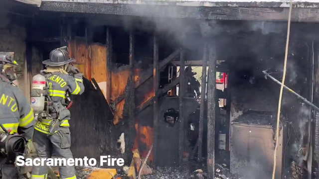 2 people and a dog escape house fire in South Sacramento 