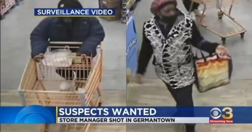 Suspects wanted in store shooting in Germantown - CBS Philadelphia