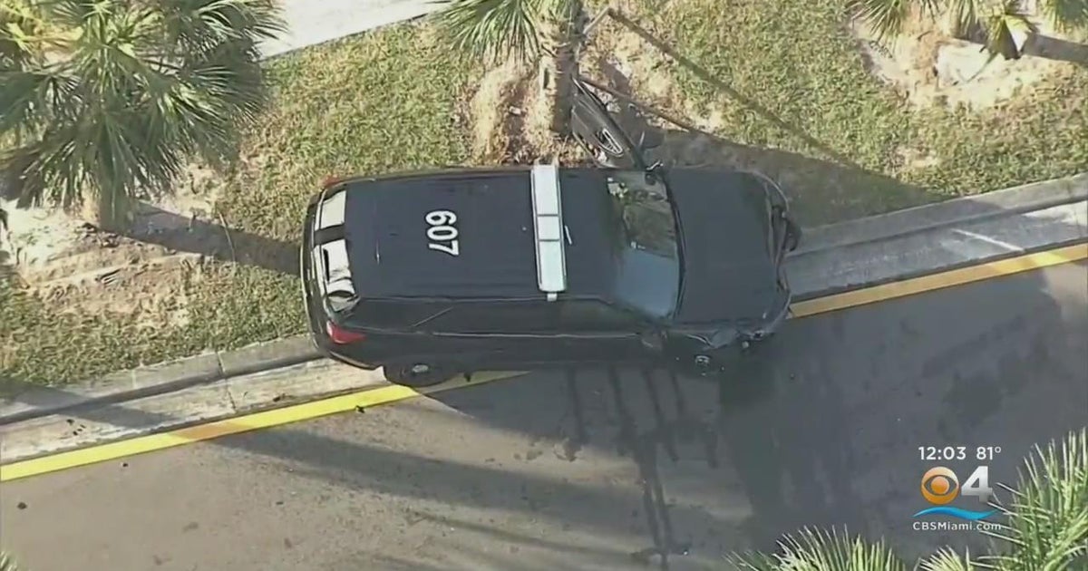 Miami Gardens law enforcement officer hurt in crash