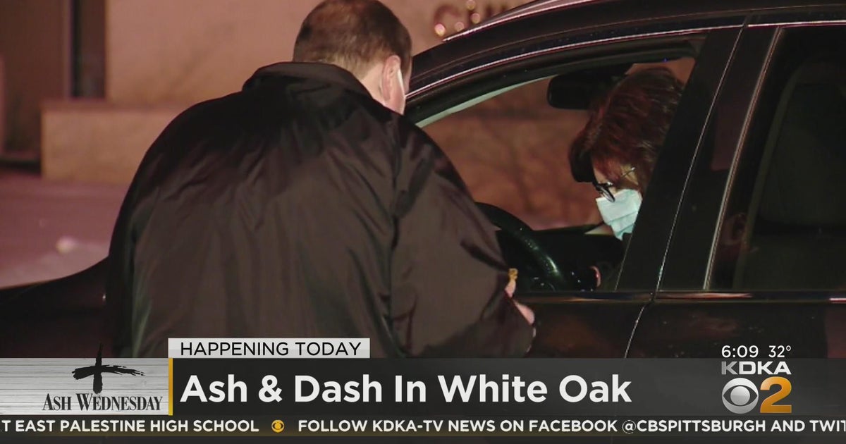 Churches offer Ash & Dash - CBS Pittsburgh