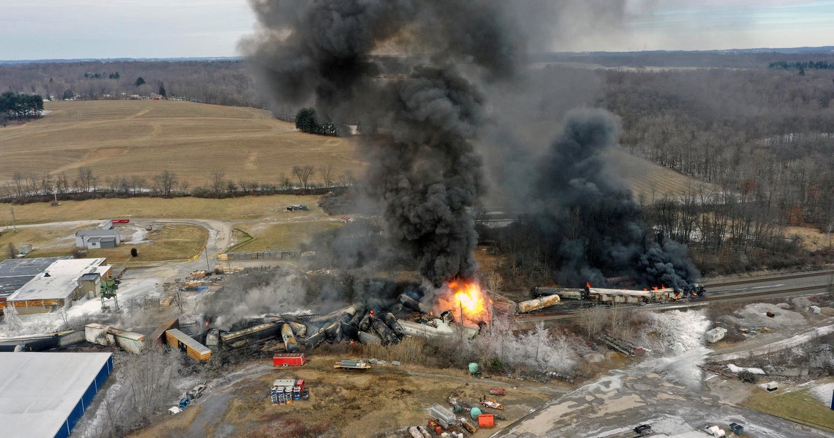 Ohio sues Norfolk Southern over toxic East Palestine train derailment