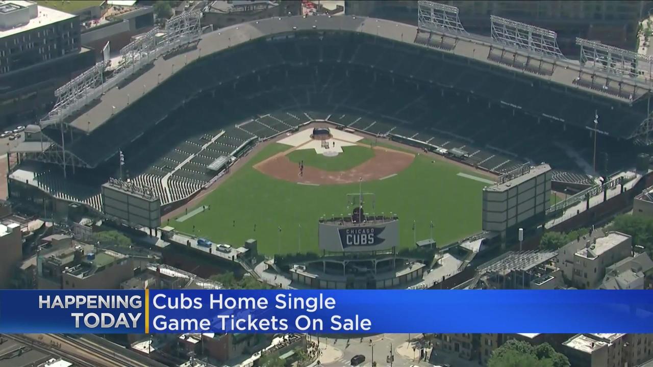 Cubs single-game tickets go on sale today
