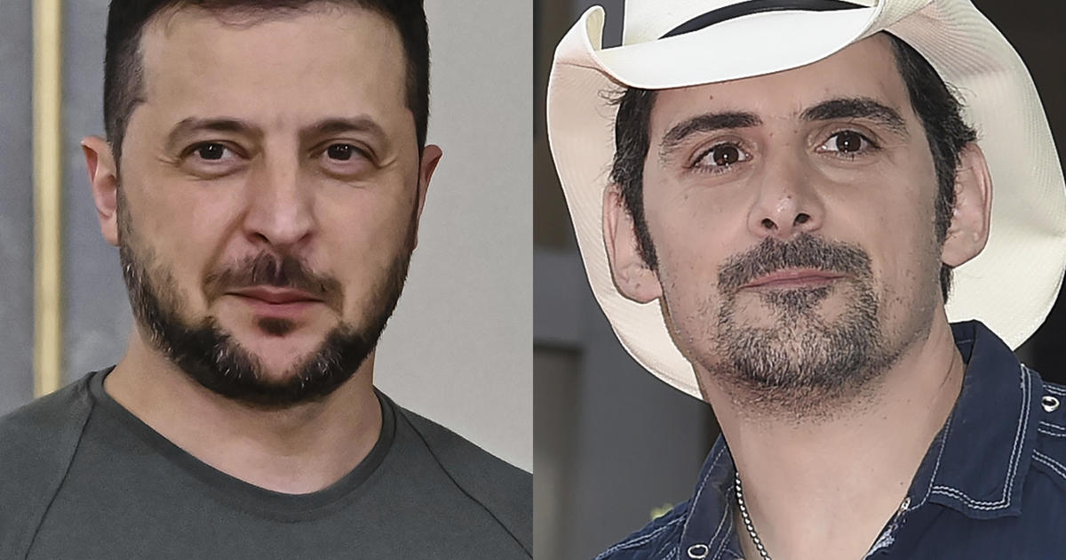 Country star Brad Paisley releases song featuring Ukraine’s Zelenskyy a year into Russia’s war