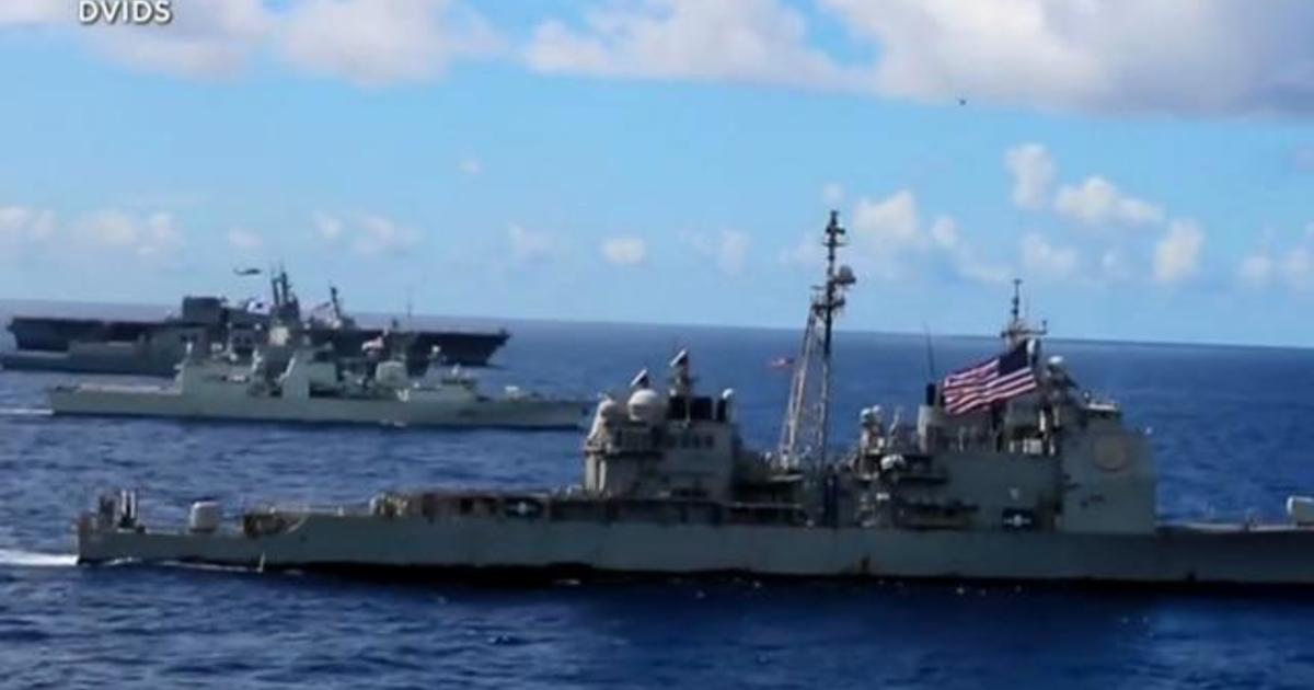 U.S. building up military presence in western Pacific