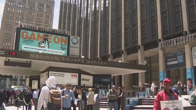 Facial recognition at Madison Square Garden in New York 