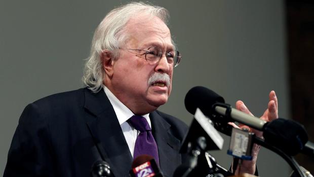 Dr. Baden at press conference related to private autopsy of Jeffery Epstein 