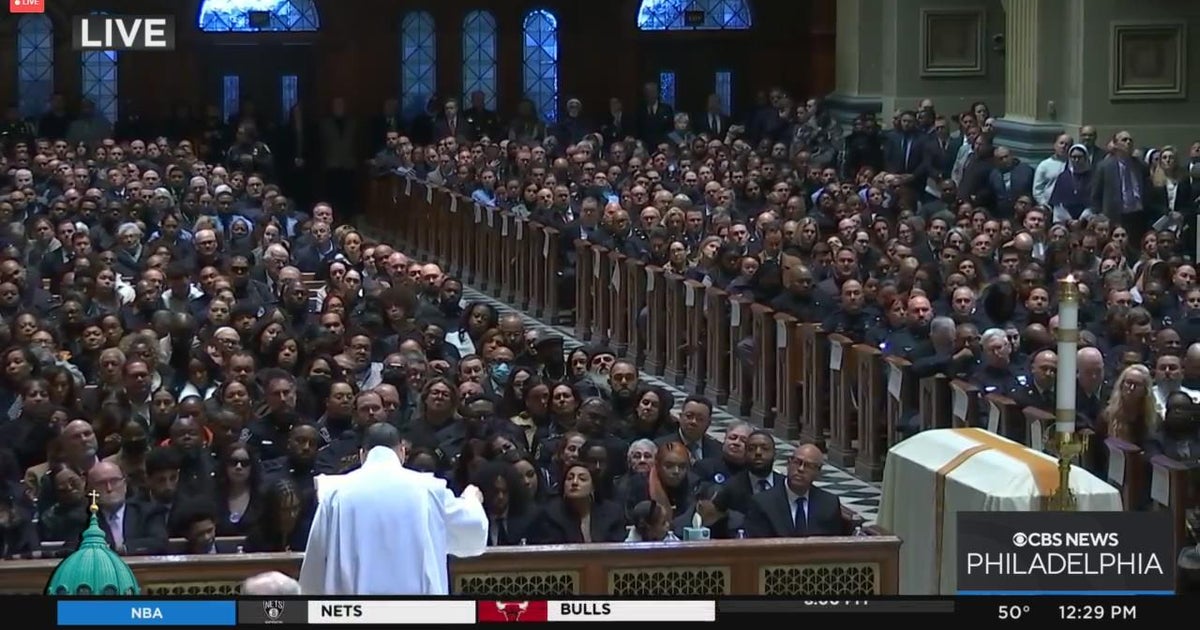 Late Sgt. Chris Fitzgerald's uncle, Pastor Juan Marrero, speaks at