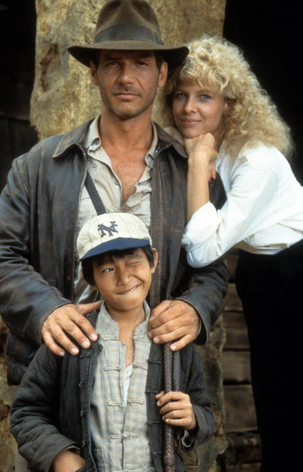 Harrison Ford And Kate Capshaw In 'Indiana Jones And The Temple Of Doom' 
