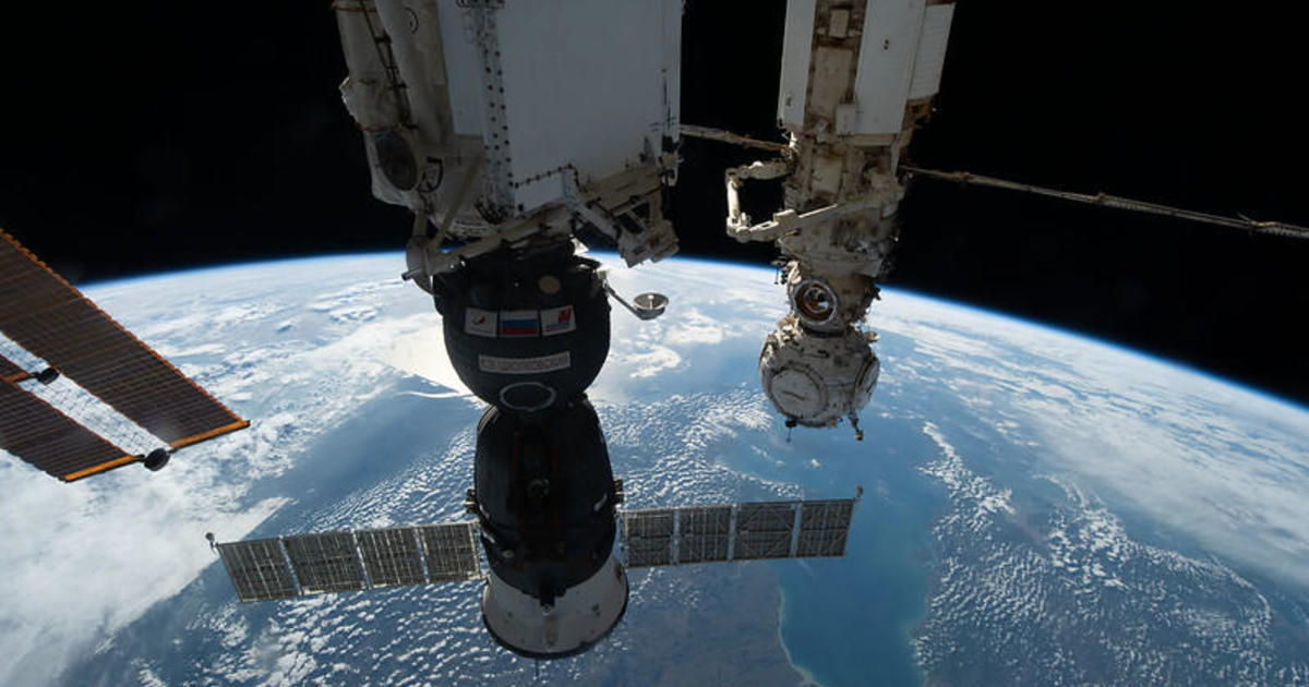 Space station crew welcomes replacement Soyuz amid Crew Dragon launch preps in Florida