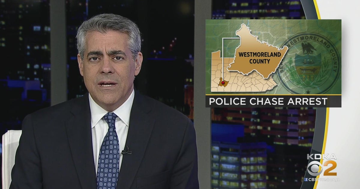 High-speed chase leads to arrest of 3 juveniles - CBS Pittsburgh