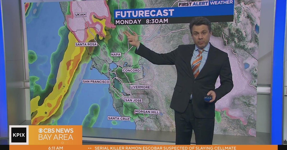 First Alert Weather forecast for Sunday morning - CBS San Francisco