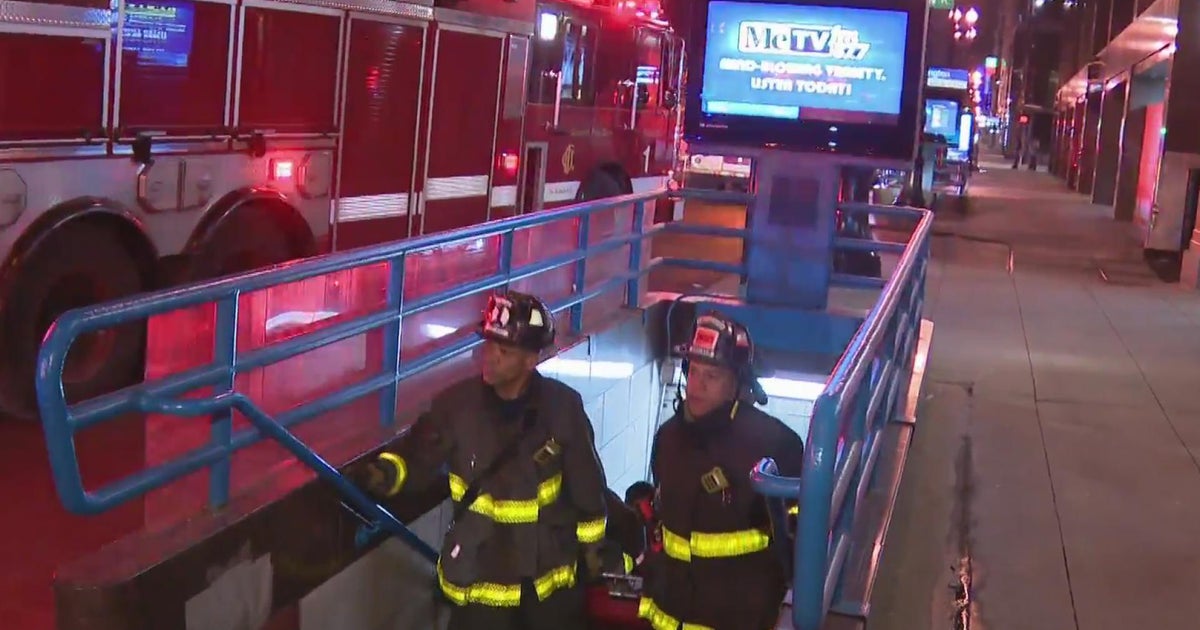Firefighters rescue person on CTA Blue Line tracks at Washington - CBS ...