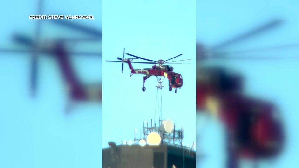 Lowflying helicopter visits downtown Minneapolis again CBS Minnesota