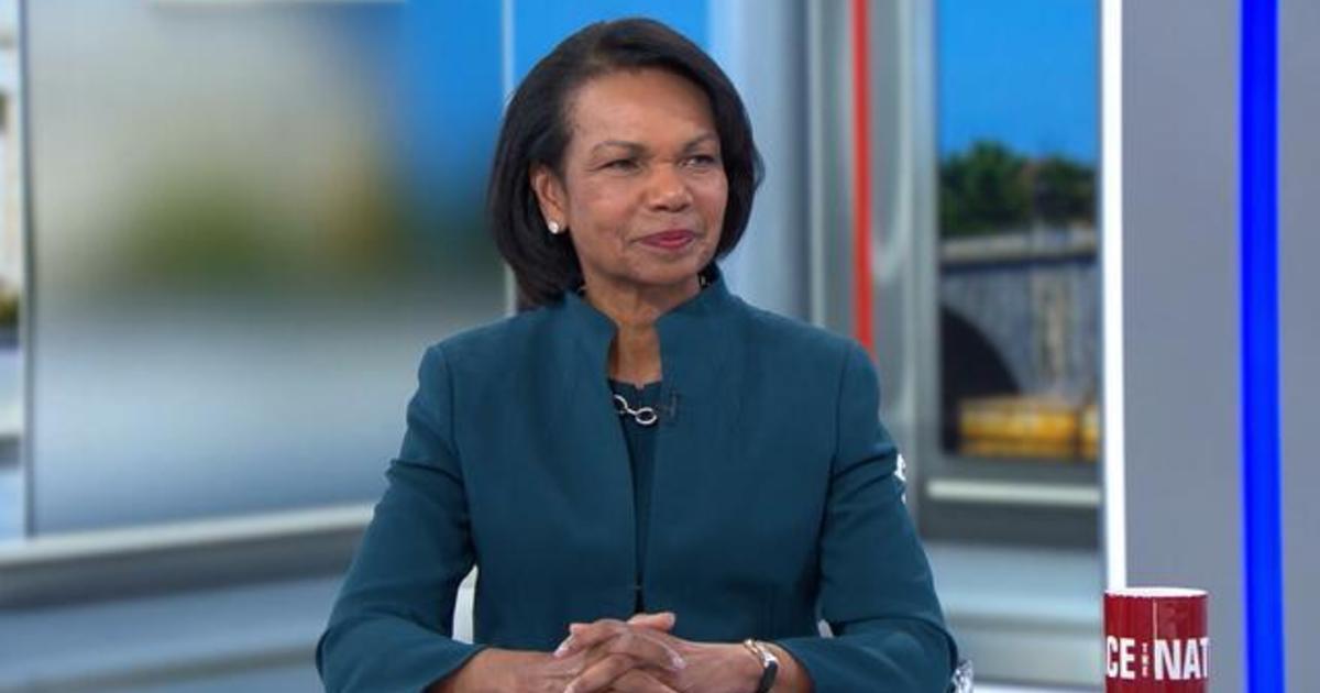 Condoleezza Rice says “we have to do everything we can to convince” Putin that he is wrong on Ukraine