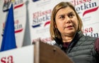 Elissa Slotkin Holds Press Conference In East Lansing One Day After Election Win 