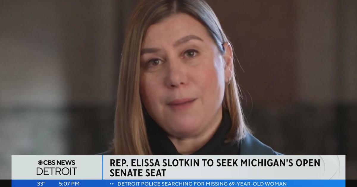 Democrat Elissa Slotkin To Seek Michigan's Open Senate Seat - CBS Detroit