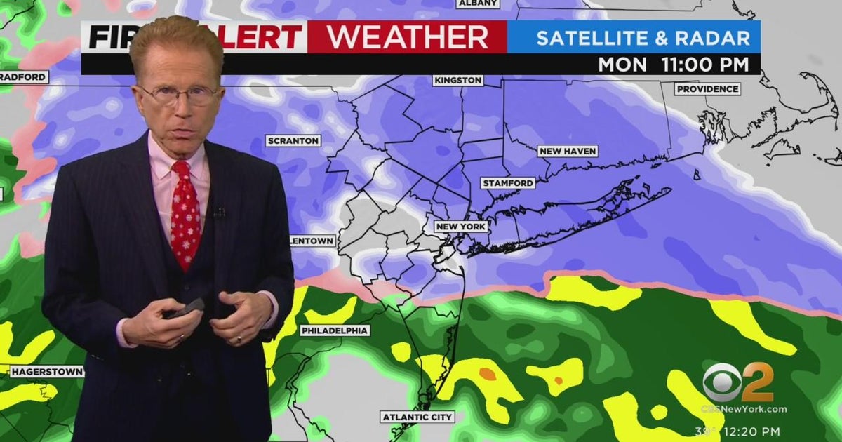 First Alert Weather: Snowy mess set to move in - CBS New York