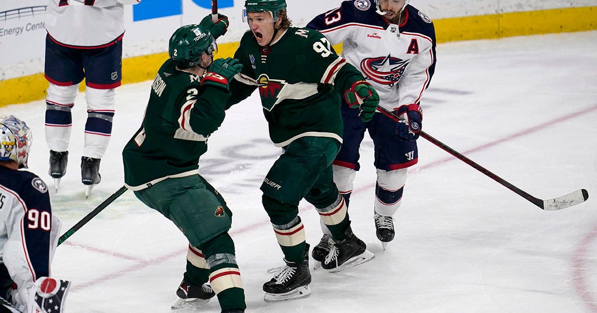 Kaprizov caps hat trick in OT as Wild beat Blue Jackets 3-2 - Vimarsana News