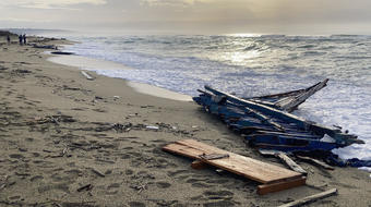 Death toll rises after migrant boat smashed to pieces off Italy's coast 