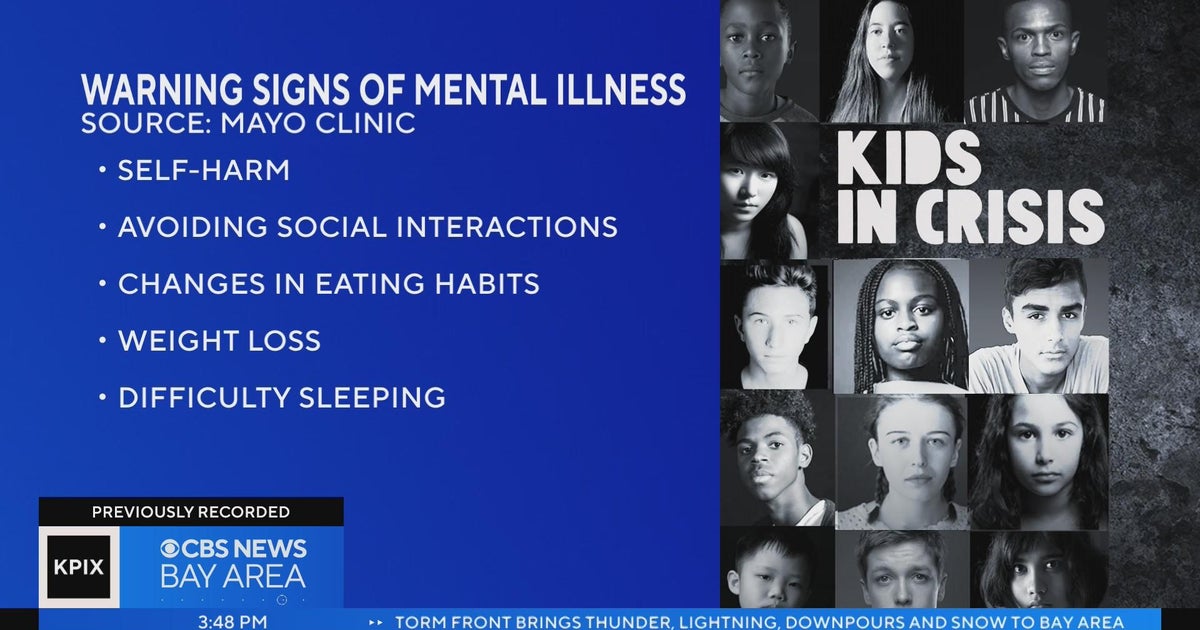 Kids In Crisis: What are the warning signs of mental illness - CBS San ...