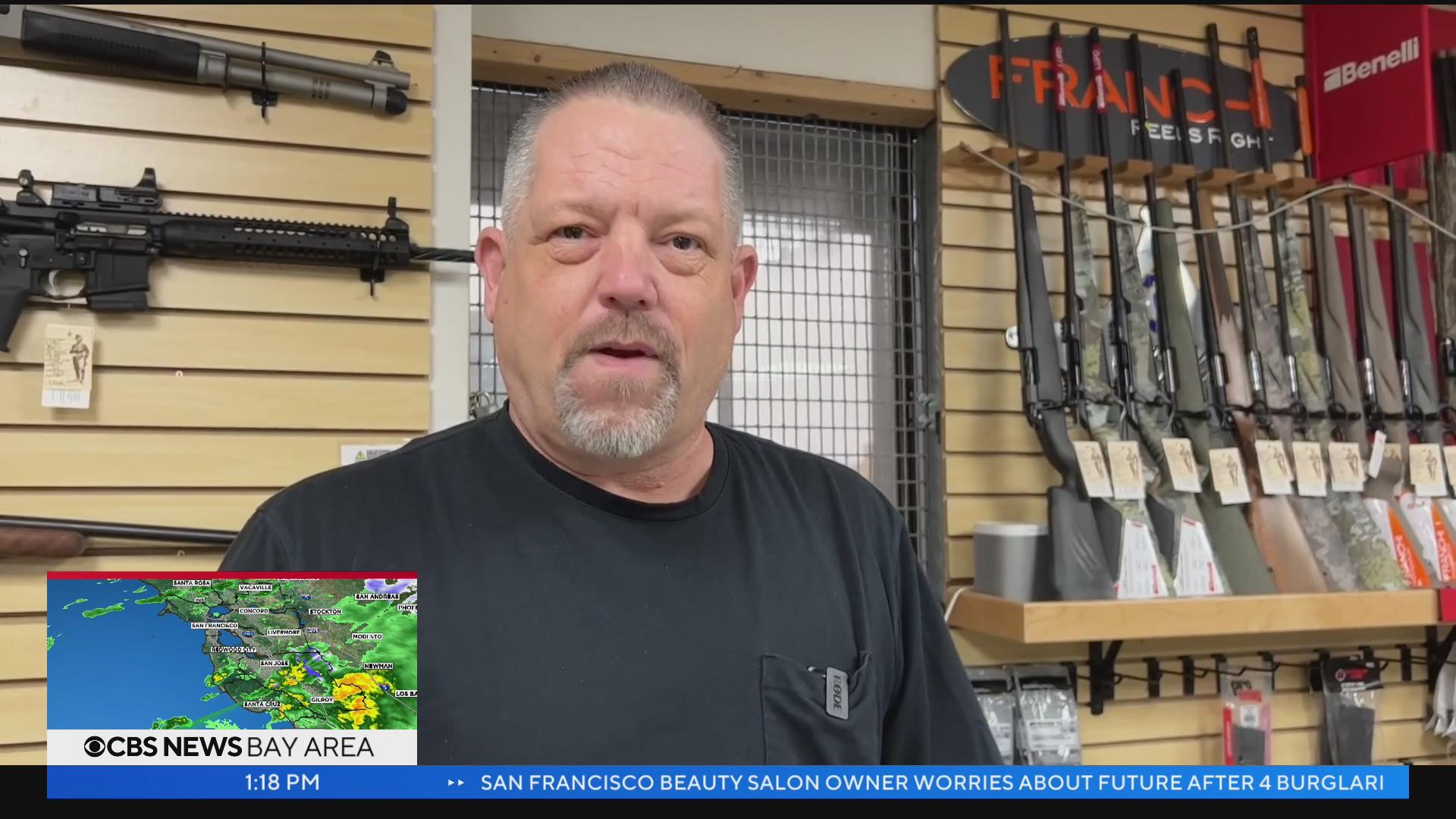 Peninsula gun store owner questions the need for more gun control laws