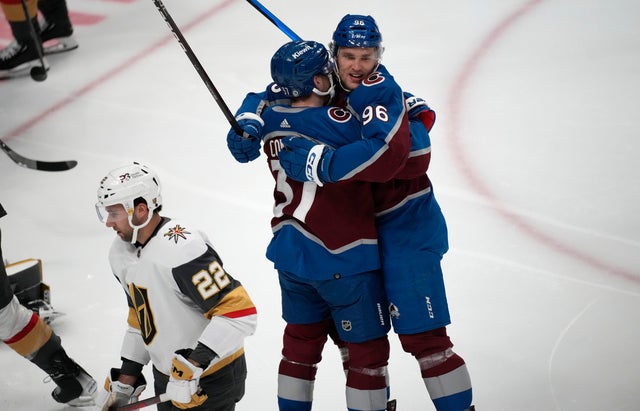 Golden Knights Avalanche Hockey
