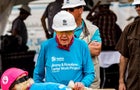 Former US President Jimmy Carter Jimmy Carter works on one 