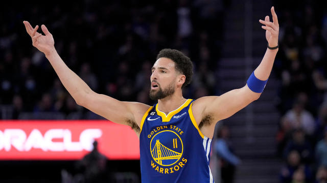 Golden State Warriors guard Klay Thompson 