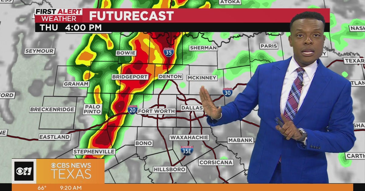 Storms continue to sweep across North Texas - CBS Texas
