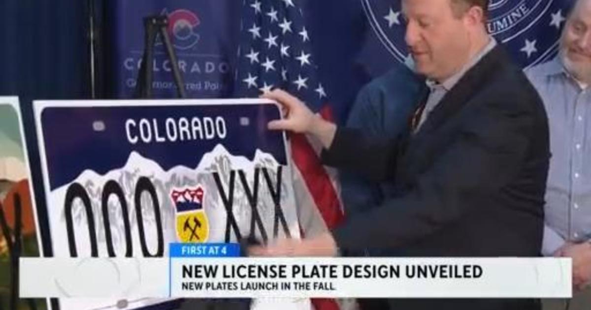 Gov. Polis and DMV unveils new design for Colorado's 150thanniversary