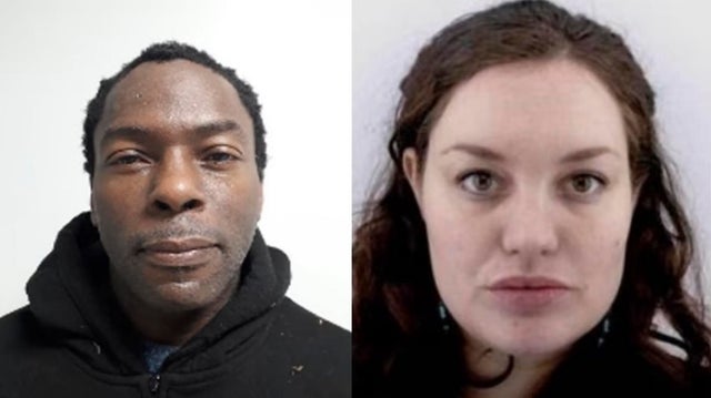 Mugshots of Mark Gordon and Constance Marten 