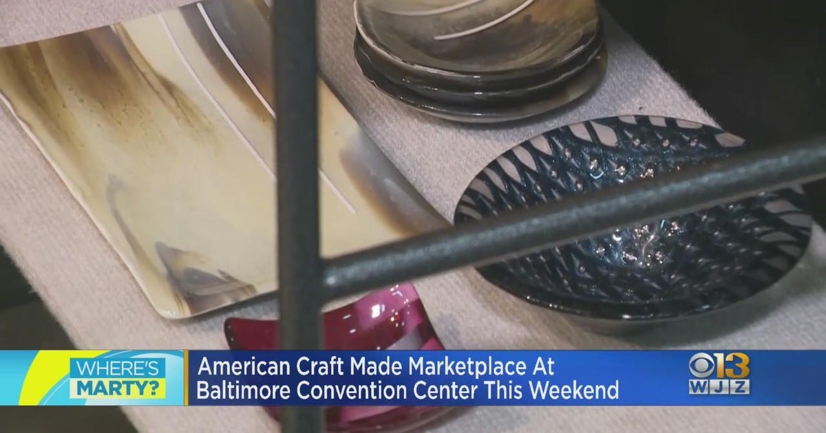 Where's Alexus? Checking out the beautiful crafts at the American Craft ...