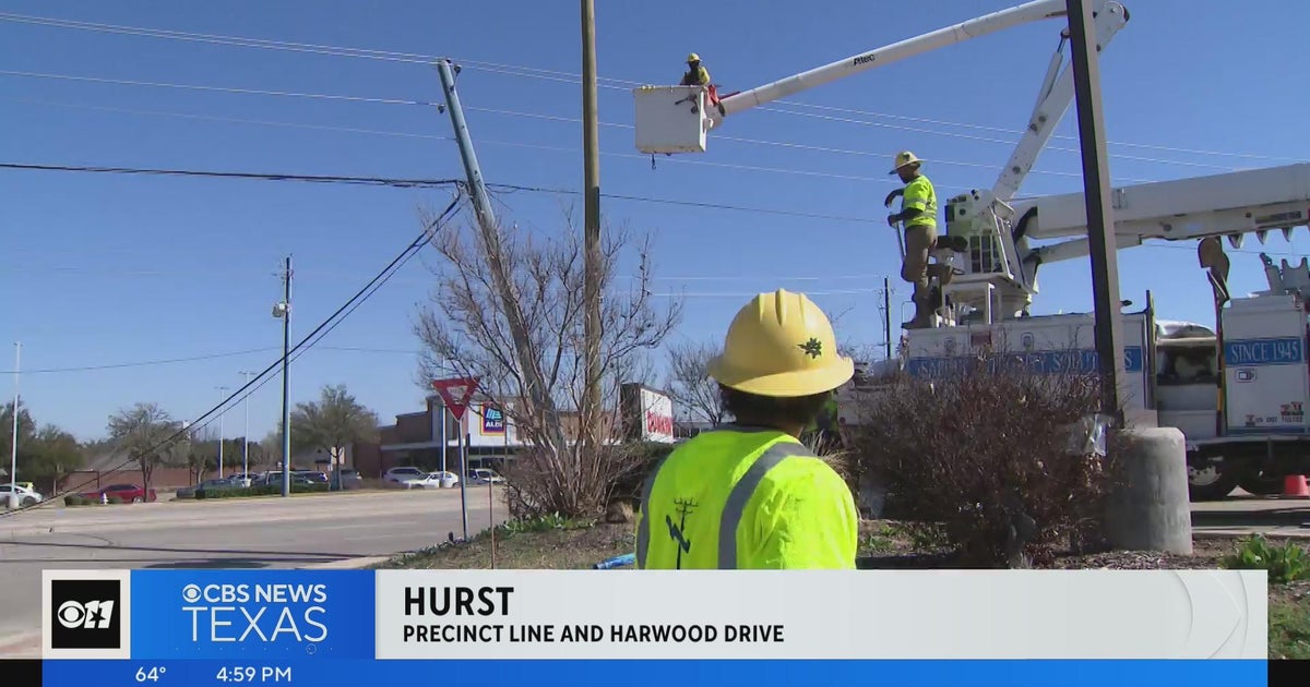 Power outages causing traffic problems in Hurst CBS Texas