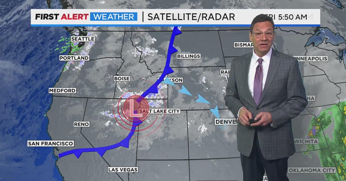 Mild early with a little moisture late in the day - CBS Colorado