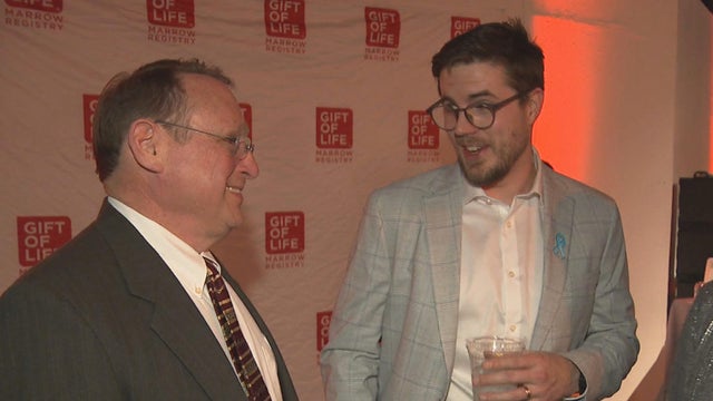 Stem cell donor reunion 