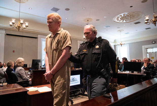 Alex Murdaugh was sentenced to two consecutive life sentences for the murder of his wife and son by Judge Clifton Newman at the Colleton County Courthouse in Walterboro, South Carolina, March 3, 2023. 