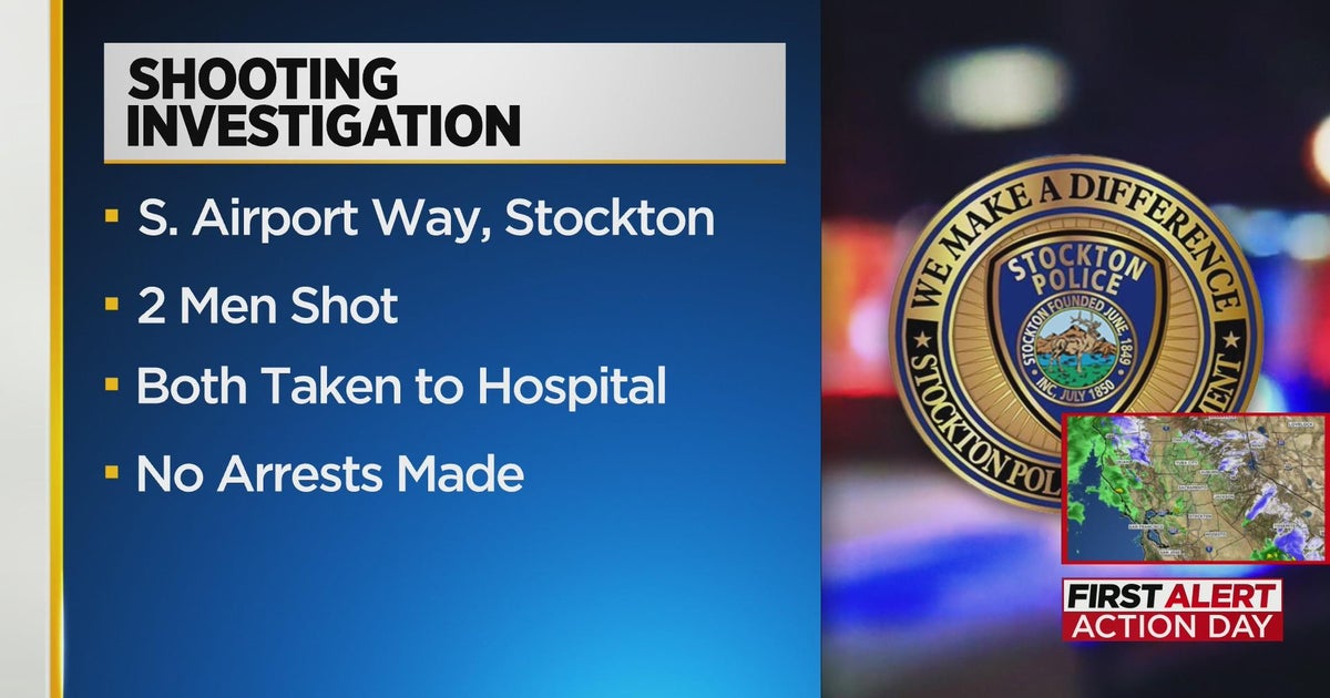 2 men shot in Stockton, no arrests made