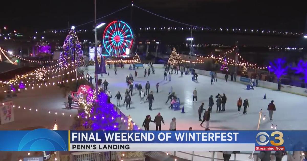 Final weekend of Winterfest at Penn's Landing CBS Philadelphia