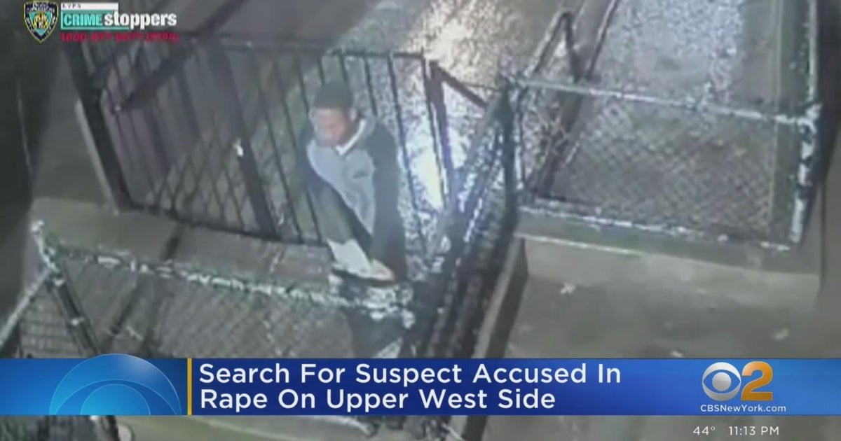 Search on for suspect in rape on Upper West Side - CBS New York