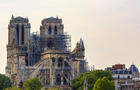 Notre Dame Cathedral in Paris After the Fire 