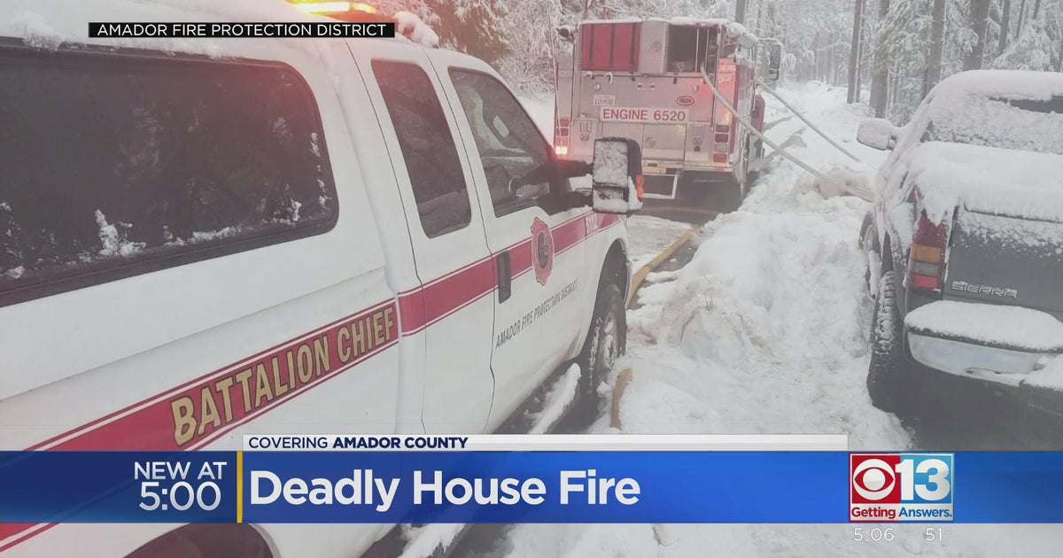 Body found in rubble after house fire in Amador County